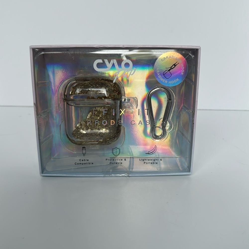 CLYO POP AirPod Case- Cable Compatible, Protective, Durable, Lightweight